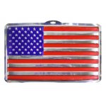 USA  Metallic Wall Plaque - 3 pack