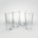 Circleware Windowpane Juice Glasses - Set of 6