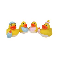 One Dozen (12) Baby Shower Rubber Ducks