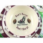 Texas A&M University NCAA Mascot Manners 8-Piece Dinnerware Training Set