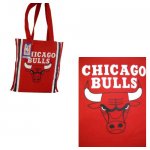 Chicago Bulls Reusable Canvas Shopping Tote