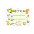 Baby Shower Invitations - 16 Cnt.