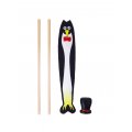 Pair of Chopsticks w/ Penguin Carrying Case - 12 Pairs