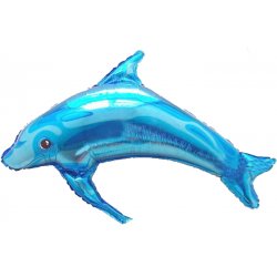 Dolphin Balloon - 37"in