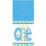 The Big One Plastic Tablecover Blue