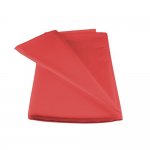 Red Plastic Tablecover