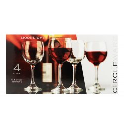 Circleware Moonlight 12.5 Ounce Red Wine Set