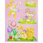 Easter Window Cling - 6pk - Pastel