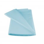 Light Blue Round Plastic Tablecover