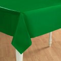 Green Plastic Tablecover