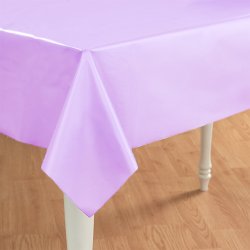 Liliac Plastic Tablecover