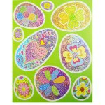 Easter Window Cling - 6pk - Metallic