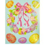 Easter Window Cling - 6pk - Metallic