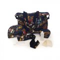 Gloria Vanderbilt 9pc. Travel Set