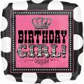 Birthday Girl Polka Dot 18" Mylar Balloon