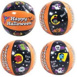 Halloween inflatable Balls 16" - 12 Cnt