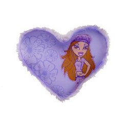 Bratz Heart Shaped Pillow