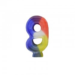 Numeral Candle - #9