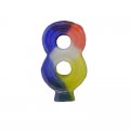 Numeral Candle - #8