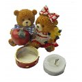 Best Friend Bears Tea Light Holder - Tealight Candle Holder