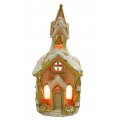 Ceramic Lighted Christmas Village Church