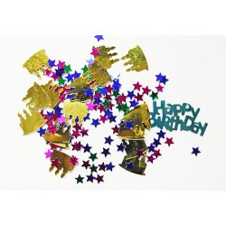 Happy Birthday Party Confetti - 0.5oz.