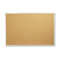 36" x 48" Aluminum Frame Cork Board