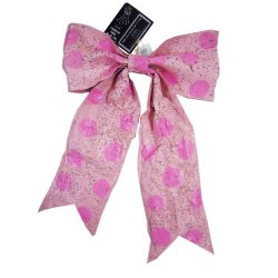 Large 24" Pink Decorative Bow