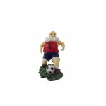 Santa Clause Soccer Figurine