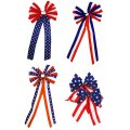 Patriotic Bow Set of 4