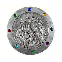 Wizard & Dragon Wall Plaque