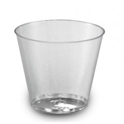 Clear Party Plastic Shooter Glasses - 48ct