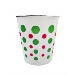 Polka Dot Waste Bin