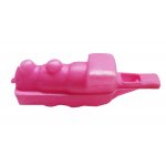 Multicolor Plastic Train Whistles 12ct