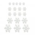 Christmas Stickers - Set of 3 Holiday Foam Glitter Decorations