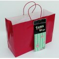 12 Large Red Gift Bags w/ Tissues - (1dz. Total)