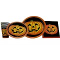 Halloween Jack-O-Lantern Party Set - Serves 8