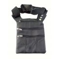 Leather Multi-pocket Shoulder Travel Bag - 98133