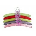 Padded Hangers - 5 Pack of Asst. Color Garment Hangars