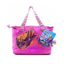 Hannah Montana Pink Slumber Tote Bag And Stay Over Night Sleeping Bag