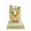 HeartString Teddies - Anniversary Musical Figurine