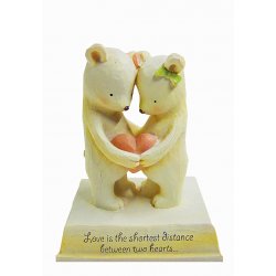 HeartString Teddies - Anniversary Musical Figurine