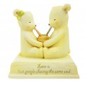 HeartString Teddies - In Love Musical Figurine