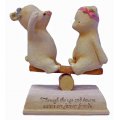 Heartstring Teddies - Sisters Forever Musical Teddy