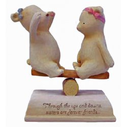 Heartstring Teddies - Sisters Forever Musical Teddy