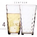 Circleware CENTRUM 4pc. Cooler Glass Set