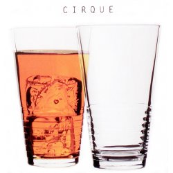 Circleware CIRQUE 6pc. Highball 12 oz Glass Set