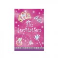 Party Invitations "Princess" - 8 cnt