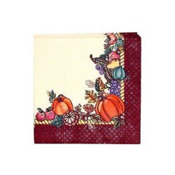 Halloween "Harvest Traditional" Napkins - 24 cnt