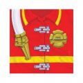 Firefighter Beverage Napkins - 16ct